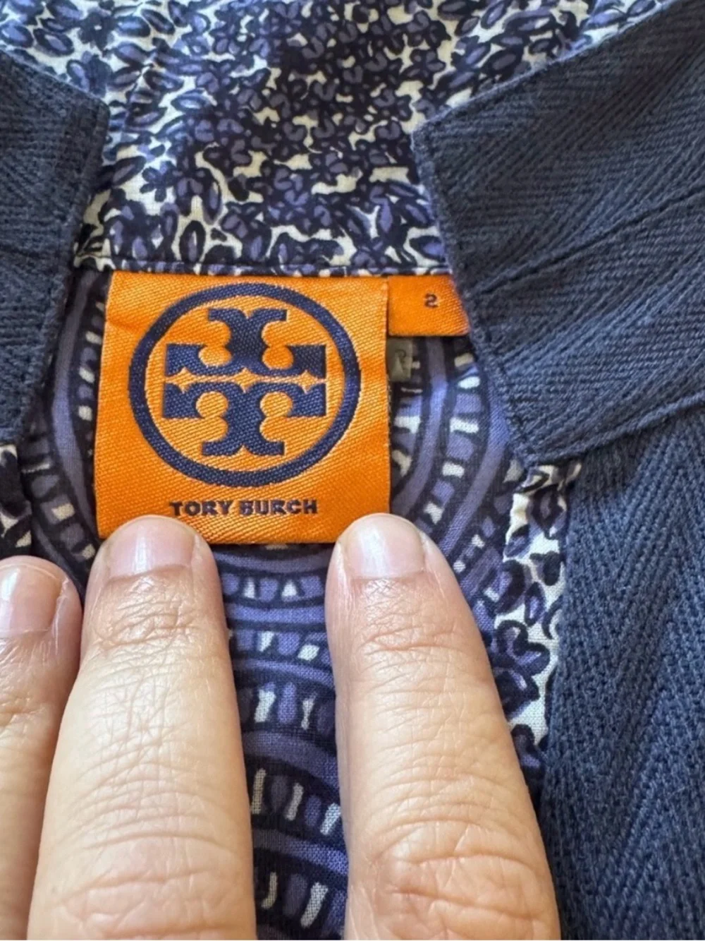 Tory Burch Tunic Top Size 2